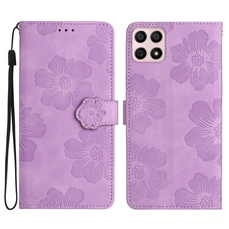 Flower Embossing Pattern Leather Phone Case, For Honor 90 Pro, For Honor 90, For Honor 70, For Honor X7 / Play 30 Plus, For Honor X8 / X30i, For Honor 50 Lite, For Honor 50