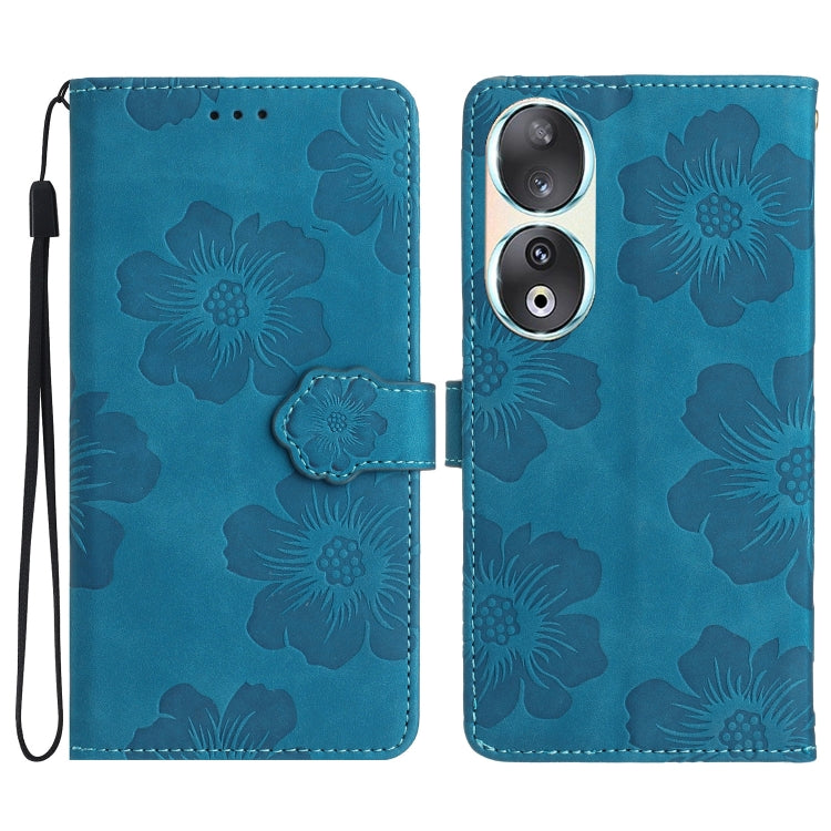 Flower Embossing Pattern Leather Phone Case, For Honor 90 Pro, For Honor 90, For Honor 70, For Honor X7 / Play 30 Plus, For Honor X8 / X30i, For Honor 50 Lite, For Honor 50