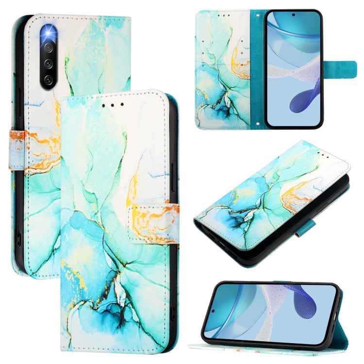 PT003 Marble Pattern Flip Leather Phone Case, For Sony Xperia 10 VI, For Sony Xperia 1 VI, For Sony Xperia 5 VI, For Sony Xperia 5 V, For Sony Xperia 1 V, For Sony Xperia 10 V, For Sony Xperia 10 IV