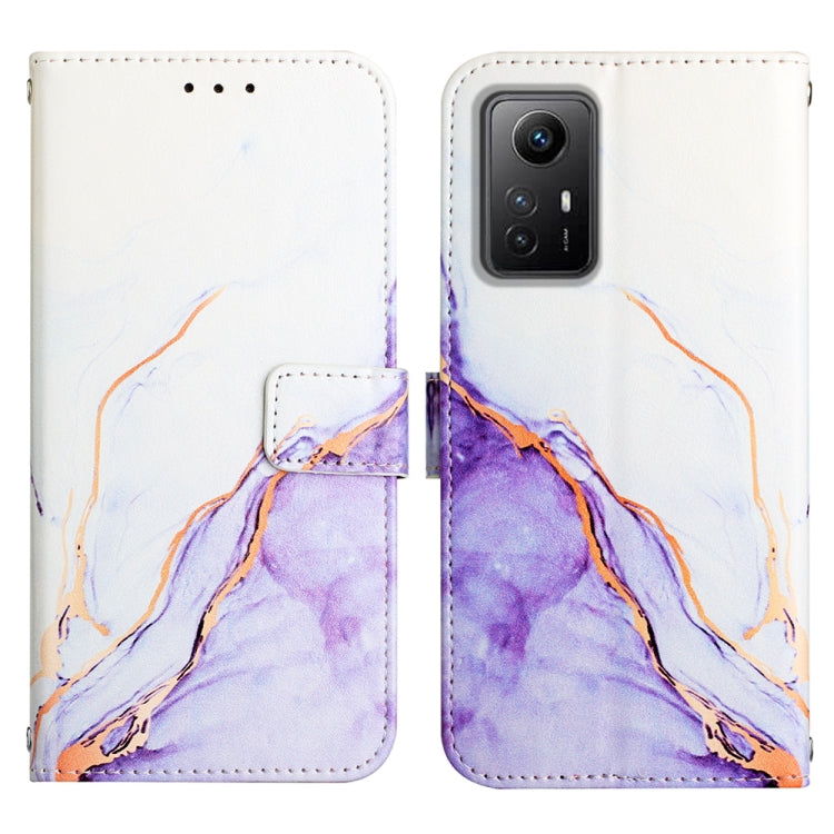 PT003 Marble Pattern Flip Leather Phone Case, For Xiaomi 13T, For Xiaomi Redmi Note 12S 4G Global, For Xiaomi Poco F5 5G/Redmi Note 12 Turbo, For Xiaomi Poco F5 Pro 5G/Redmi K60