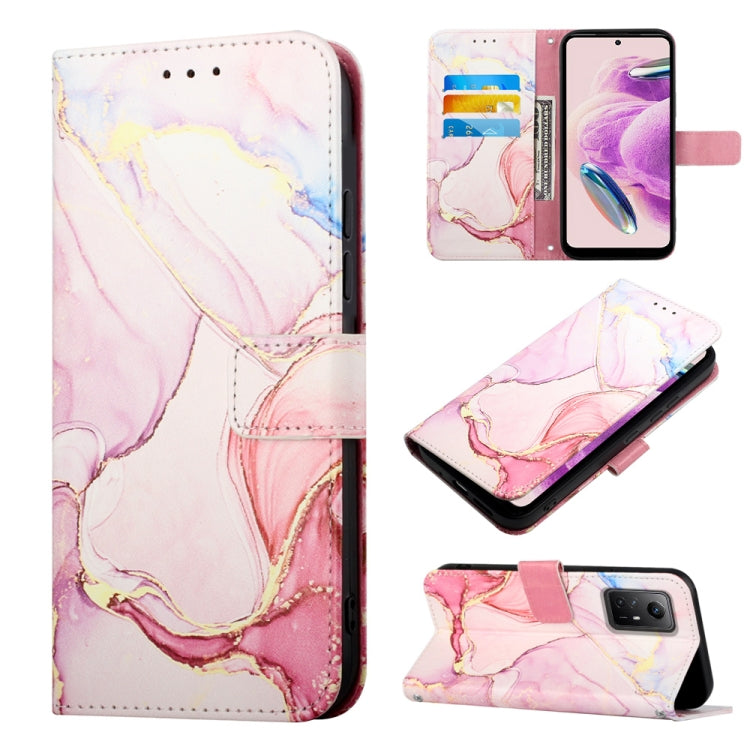 PT003 Marble Pattern Flip Leather Phone Case, For Xiaomi 13T, For Xiaomi Redmi Note 12S 4G Global, For Xiaomi Poco F5 5G/Redmi Note 12 Turbo, For Xiaomi Poco F5 Pro 5G/Redmi K60