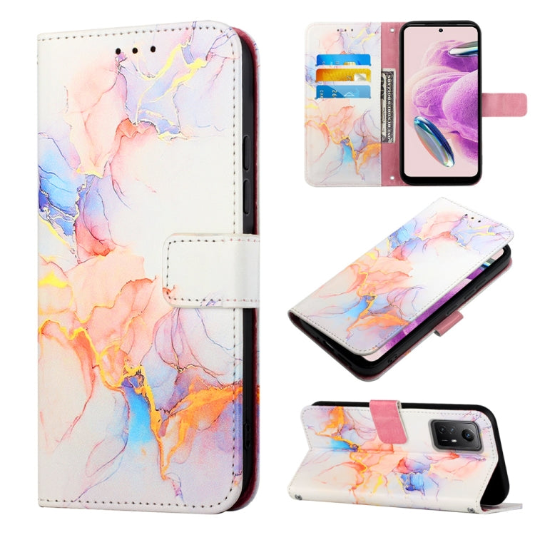 PT003 Marble Pattern Flip Leather Phone Case, For Xiaomi 13T, For Xiaomi Redmi Note 12S 4G Global, For Xiaomi Poco F5 5G/Redmi Note 12 Turbo, For Xiaomi Poco F5 Pro 5G/Redmi K60