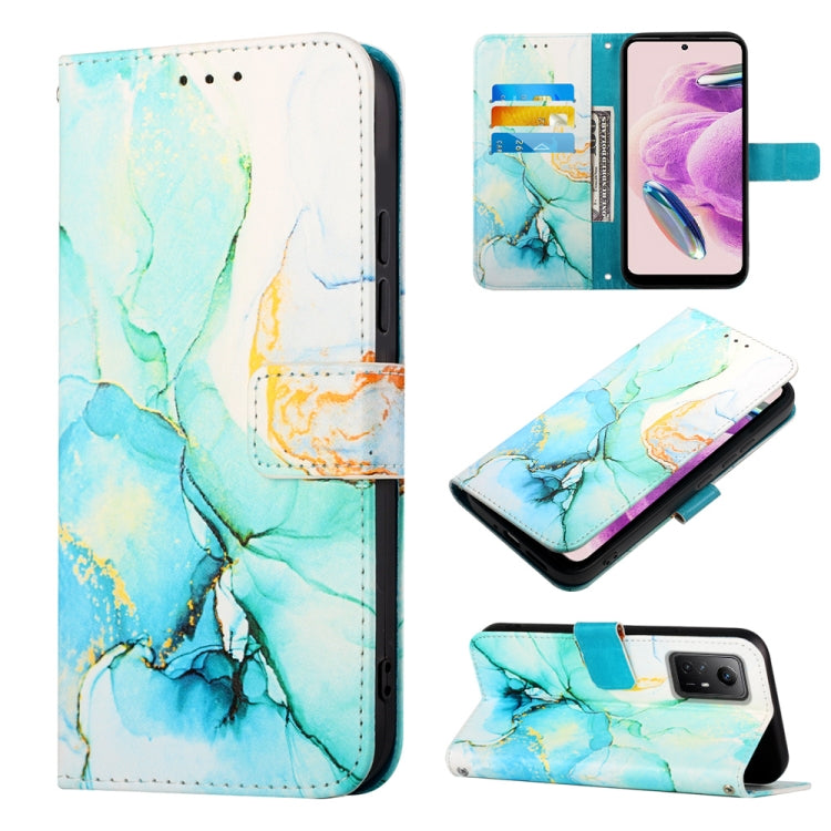 PT003 Marble Pattern Flip Leather Phone Case, For Xiaomi 13T, For Xiaomi Redmi Note 12S 4G Global, For Xiaomi Poco F5 5G/Redmi Note 12 Turbo, For Xiaomi Poco F5 Pro 5G/Redmi K60