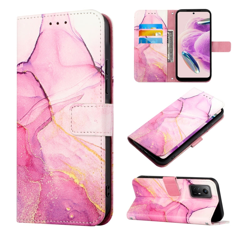 PT003 Marble Pattern Flip Leather Phone Case, For Xiaomi 13T, For Xiaomi Redmi Note 12S 4G Global, For Xiaomi Poco F5 5G/Redmi Note 12 Turbo, For Xiaomi Poco F5 Pro 5G/Redmi K60