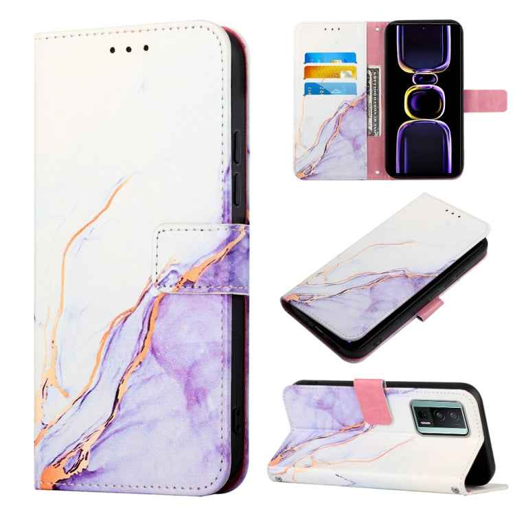 PT003 Marble Pattern Flip Leather Phone Case, For Xiaomi Redmi Note 12S 4G Global, For Xiaomi 13T, For Xiaomi Poco F5 5G/Redmi Note 12 Turbo, For Xiaomi Poco F5 Pro 5G/Redmi K60