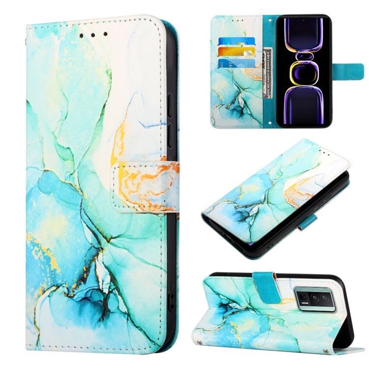 PT003 Marble Pattern Flip Leather Phone Case, For Xiaomi 13T, For Xiaomi Redmi Note 12S 4G Global, For Xiaomi Poco F5 5G/Redmi Note 12 Turbo, For Xiaomi Poco F5 Pro 5G/Redmi K60