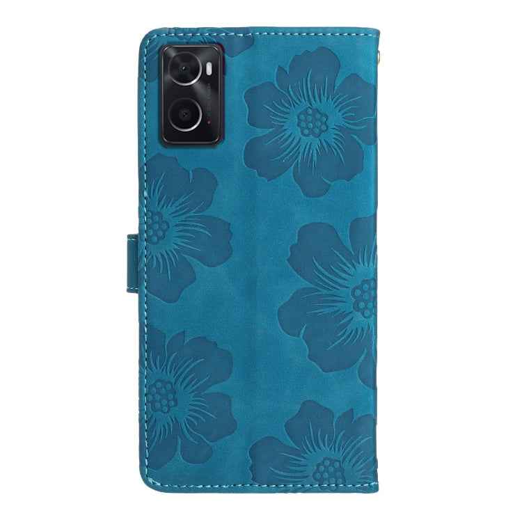 Flower Embossing Pattern Leather Phone Case, For OPPO A36 / A76 / A96, For OPPO A94 5G, For OPPO A74 / A54 / A93 5G, For OPPO A52 / A72 / A92, For OPPO A79 5G