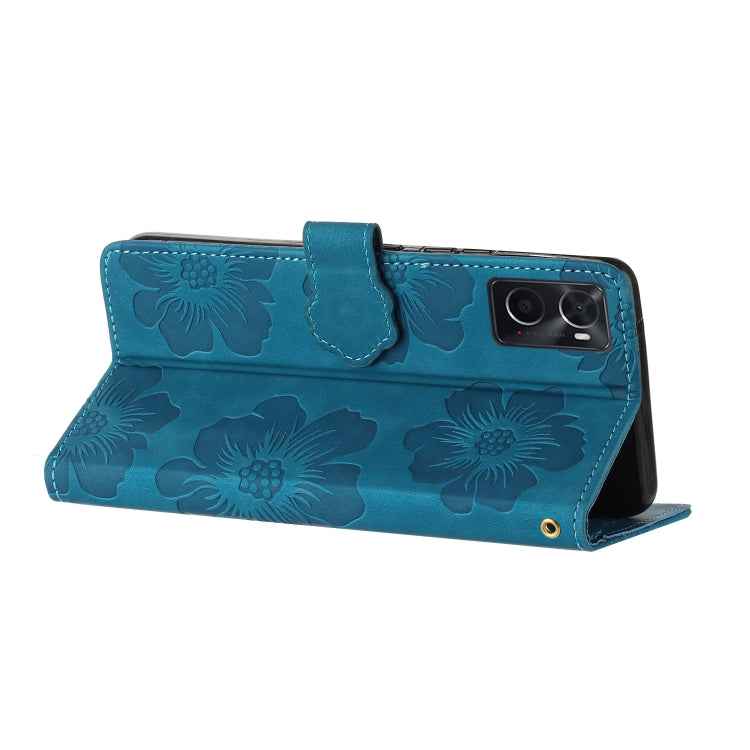 Flower Embossing Pattern Leather Phone Case, For OPPO A36 / A76 / A96, For OPPO A94 5G, For OPPO A74 / A54 / A93 5G, For OPPO A52 / A72 / A92, For OPPO A79 5G