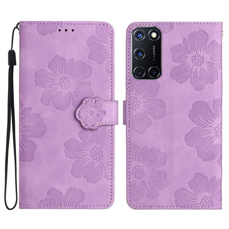 Flower Embossing Pattern Leather Phone Case, For OPPO A36 / A76 / A96, For OPPO A94 5G, For OPPO A74 / A54 / A93 5G, For OPPO A52 / A72 / A92, For OPPO A79 5G