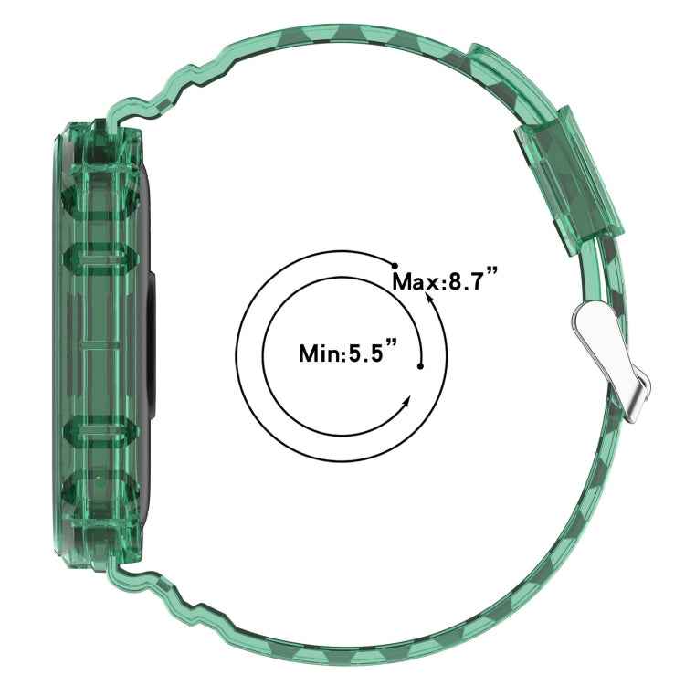 Integrated Transparent Silicone Watch Band, For Xiaomi Mi Band 8