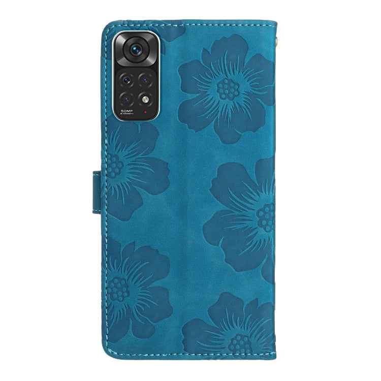 Flower Embossing Pattern Leather Phone Case, For Xiaomi Redmi Note 11 4G Global / Note 11S, For Xiaomi Redmi Note 12 5G, For Xiaomi Redmi Note 12 Pro 5G, For Xiaomi Redmi Note 12S