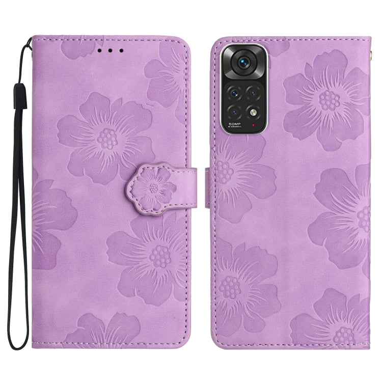 Flower Embossing Pattern Leather Phone Case, For Xiaomi Redmi Note 11 4G Global / Note 11S, For Xiaomi Redmi Note 12 5G, For Xiaomi Redmi Note 12 Pro 5G, For Xiaomi Redmi Note 12S