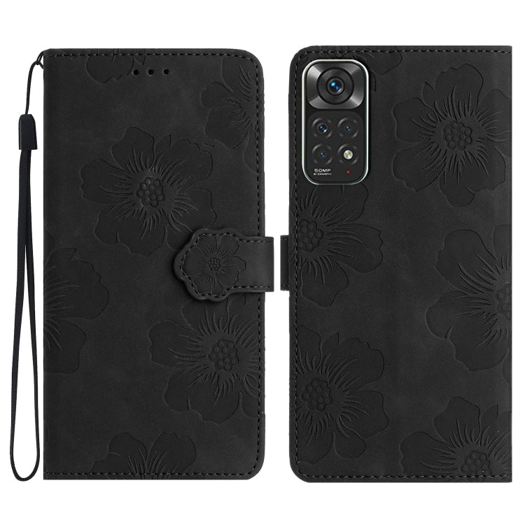 Flower Embossing Pattern Leather Phone Case, For Xiaomi Redmi Note 11 4G Global / Note 11S, For Xiaomi Redmi Note 12 5G, For Xiaomi Redmi Note 12 Pro 5G, For Xiaomi Redmi Note 12S