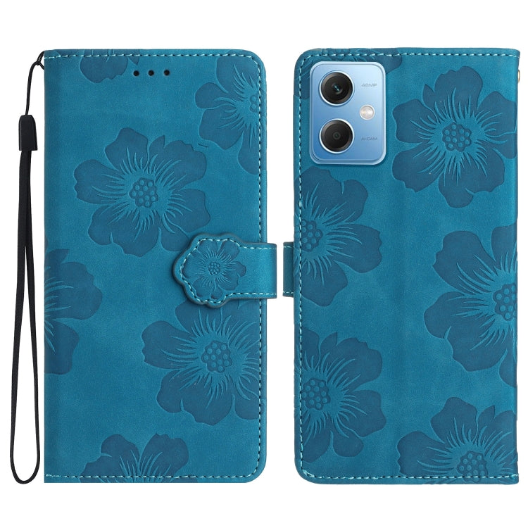 Flower Embossing Pattern Leather Phone Case, For Xiaomi Redmi Note 11 4G Global / Note 11S, For Xiaomi Redmi Note 12 5G, For Xiaomi Redmi Note 12 Pro 5G, For Xiaomi Redmi Note 12S