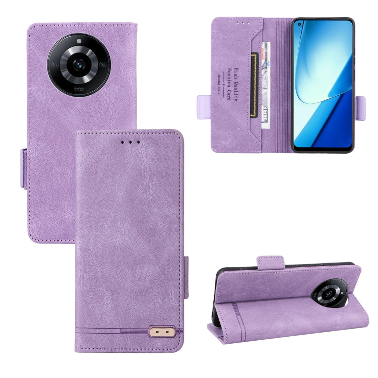 Magnetic Clasp Leather Phone Case, For Realme 11 5G, For Realme 11 5G / 11x, For Realme 11 Pro / 11 Pro+