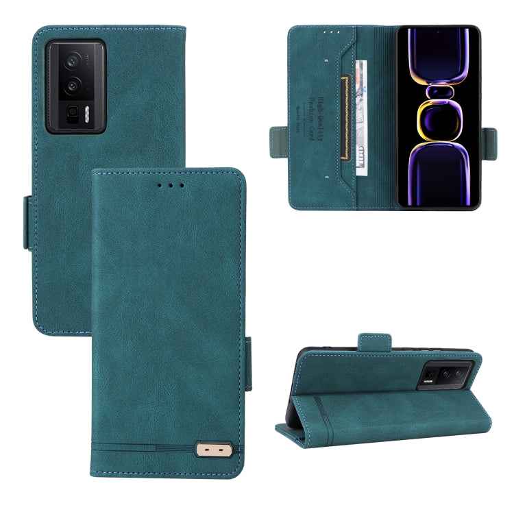 Magnetic Clasp Leather Phone Case, For Xiaomi Redmi Note 13 Pro 5G, For Xiaomi Redmi 12 4G Foreign / 5G, For Xiaomi Redmi 12 4G, For Xiaomi Poco F5 Pro / Redmi K60, For Xiaomi Redmi Note 12S 4G, For Xiaomi Redmi Note 12 4G