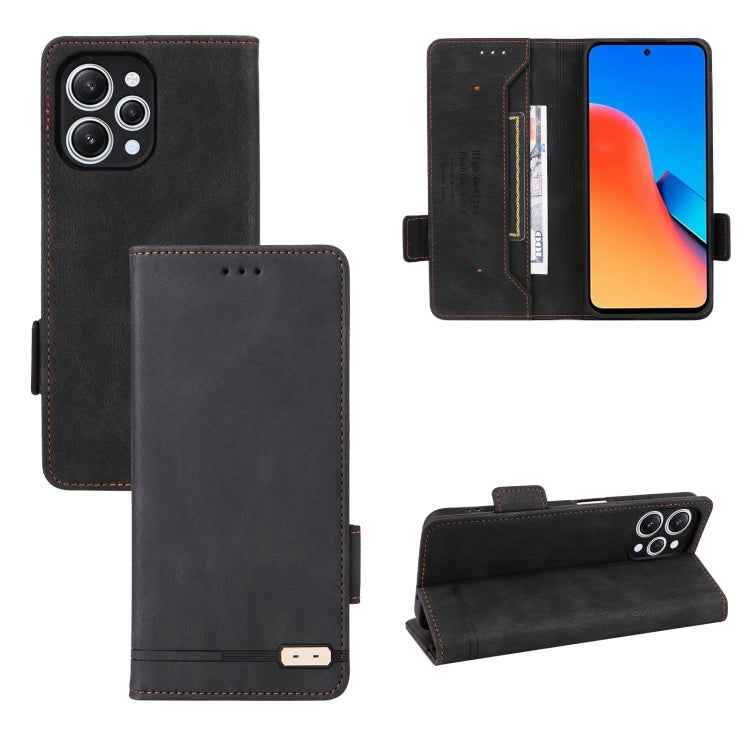 Magnetic Clasp Leather Phone Case, For Xiaomi Redmi Note 13 Pro 5G, For Xiaomi Redmi 12 4G Foreign / 5G, For Xiaomi Redmi 12 4G, For Xiaomi Poco F5 Pro / Redmi K60, For Xiaomi Redmi Note 12S 4G, For Xiaomi Redmi Note 12 4G