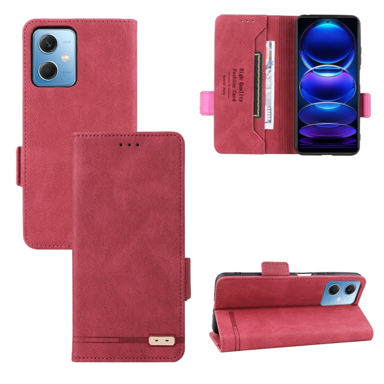 Magnetic Clasp Leather Phone Case, For Xiaomi Redmi Note 13 Pro 5G, For Xiaomi Redmi 12 4G Foreign / 5G, For Xiaomi Redmi 12 4G, For Xiaomi Poco F5 Pro / Redmi K60, For Xiaomi Redmi Note 12S 4G, For Xiaomi Redmi Note 12 4G
