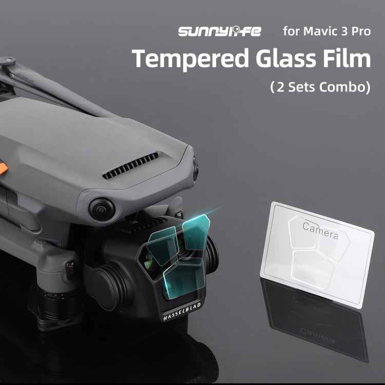 Sunnylife M3P-BHM578 2 Sets HD Explosion-proof Tempered Glass Film