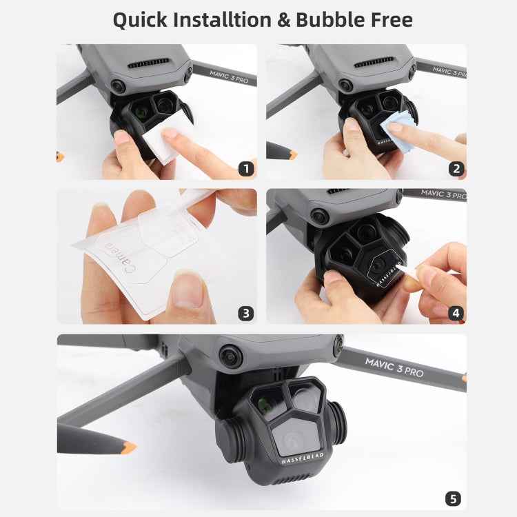 Sunnylife M3P-BHM578 2 Sets HD Explosion-proof Tempered Glass Film