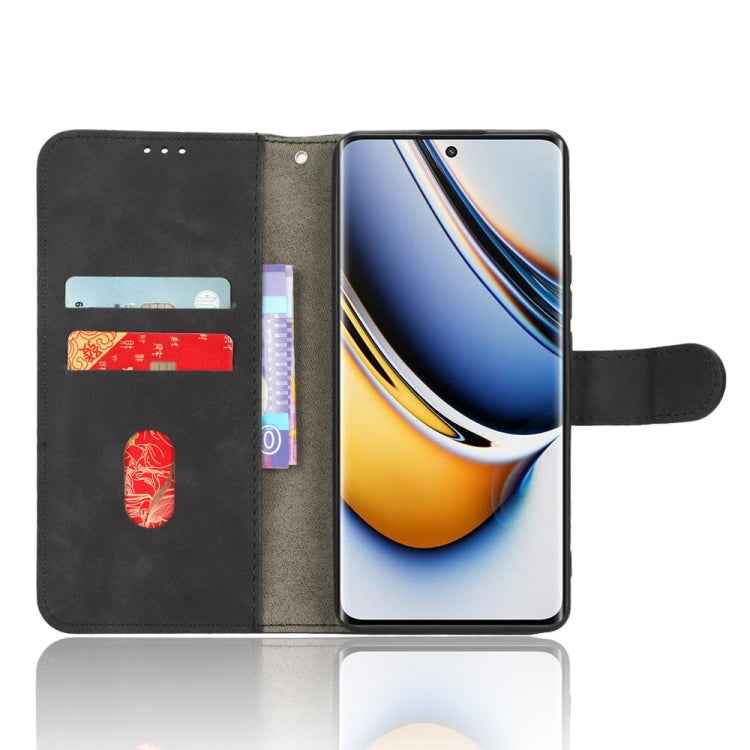 Skin Feel Magnetic Flip Leather Phone Case, For Realme 11 Pro / 11 Pro+, For Realme C65 4G