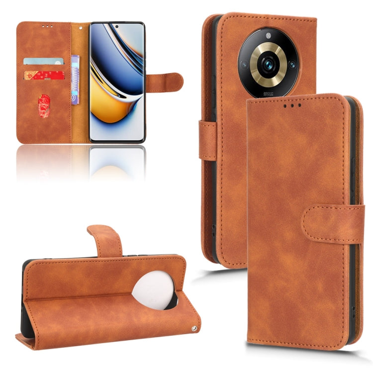 Skin Feel Magnetic Flip Leather Phone Case, For Realme C67 4G, For Realme 11 5G / 11X 5G, For Realme C53 4G, For Realme 11, For Realme 11 Pro / 11 Pro+, For Realme C65 4G