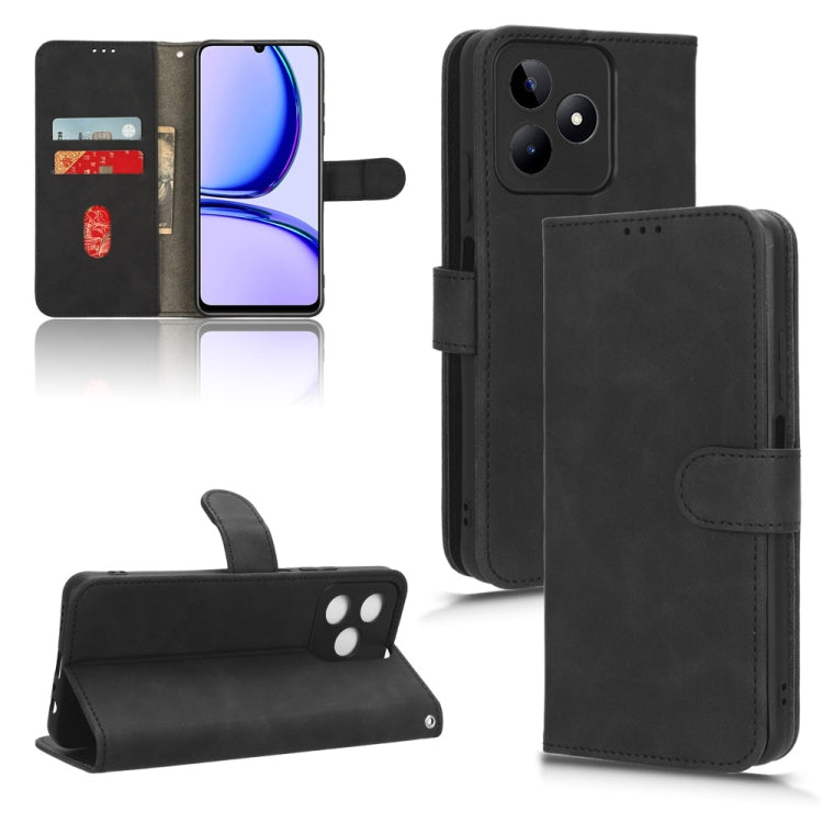 Skin Feel Magnetic Flip Leather Phone Case, For Realme C67 4G, For Realme 11 5G / 11X 5G, For Realme C53 4G, For Realme 11, For Realme 11 Pro / 11 Pro+, For Realme C65 4G