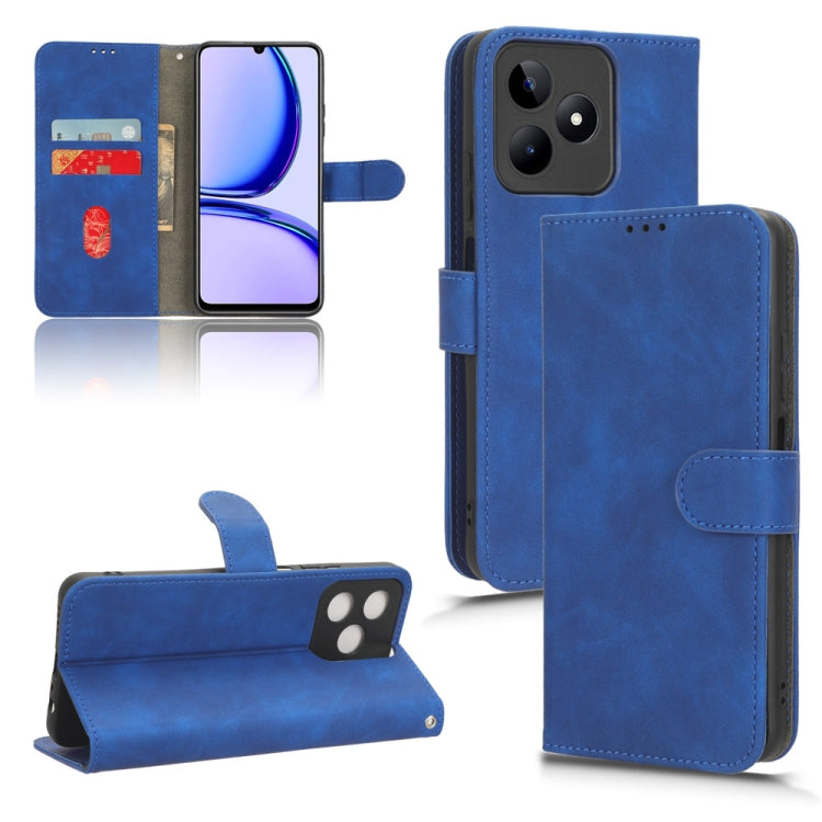 Skin Feel Magnetic Flip Leather Phone Case, For Realme C67 4G, For Realme 11 5G / 11X 5G, For Realme C53 4G, For Realme 11, For Realme 11 Pro / 11 Pro+, For Realme C65 4G