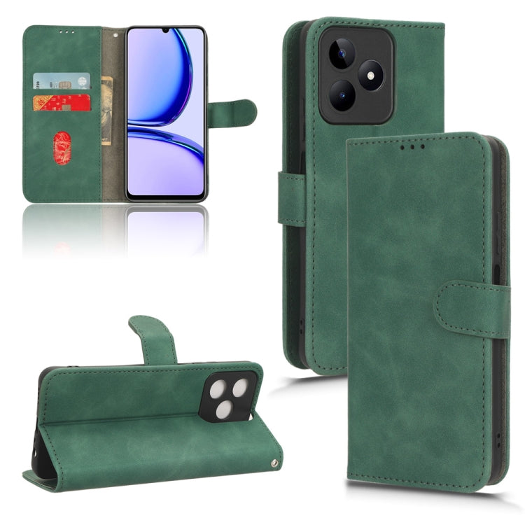 Skin Feel Magnetic Flip Leather Phone Case, For Realme C67 4G, For Realme 11 5G / 11X 5G, For Realme C53 4G, For Realme 11, For Realme 11 Pro / 11 Pro+, For Realme C65 4G
