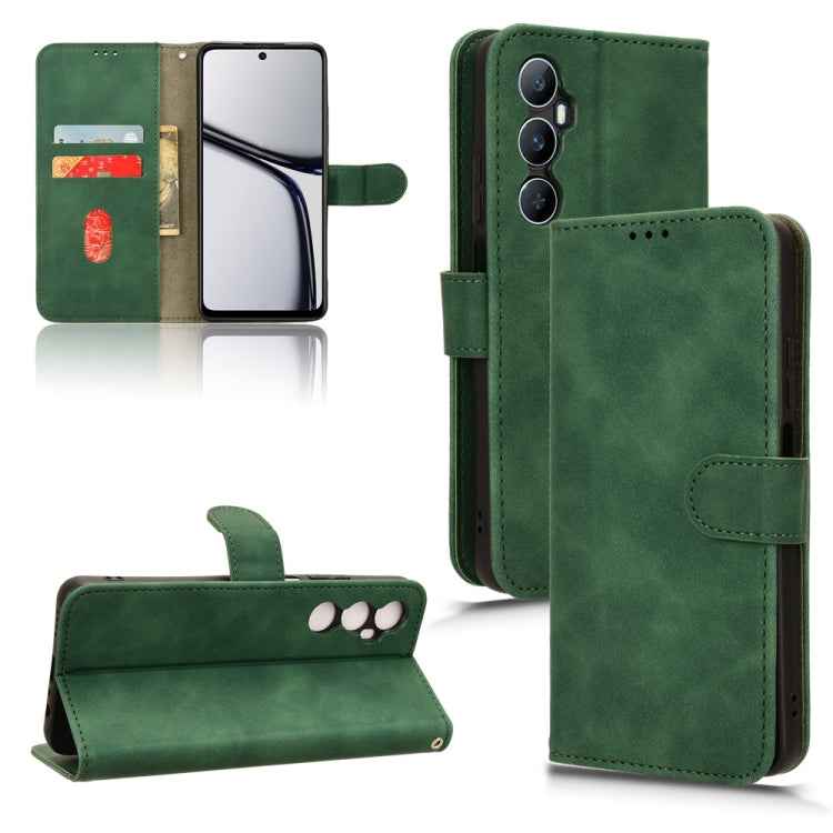 Skin Feel Magnetic Flip Leather Phone Case, For Realme C67 4G, For Realme 11 5G / 11X 5G, For Realme C53 4G, For Realme 11, For Realme 11 Pro / 11 Pro+, For Realme C65 4G