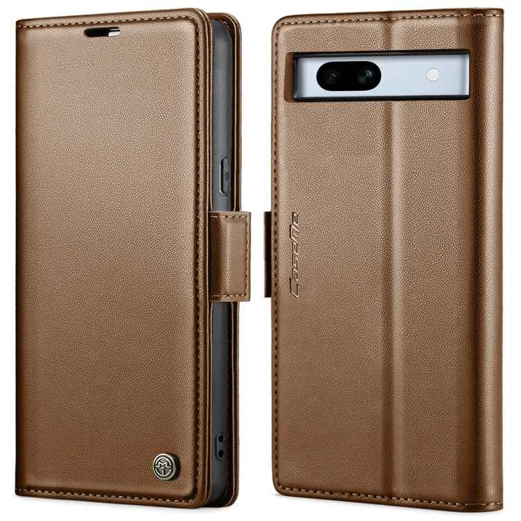 CaseMe 023 Butterfly Buckle Litchi Texture RFID Anti-theft Leather Phone Case, For Google Pixel 10 Pro XL / 9 Pro XL, For Google Pixel 10 / 10 Pro / 9, For Google Pixel 8a, For Google Pixel 8 Pro, For Google Pixel 8, For Google Pixel 7a