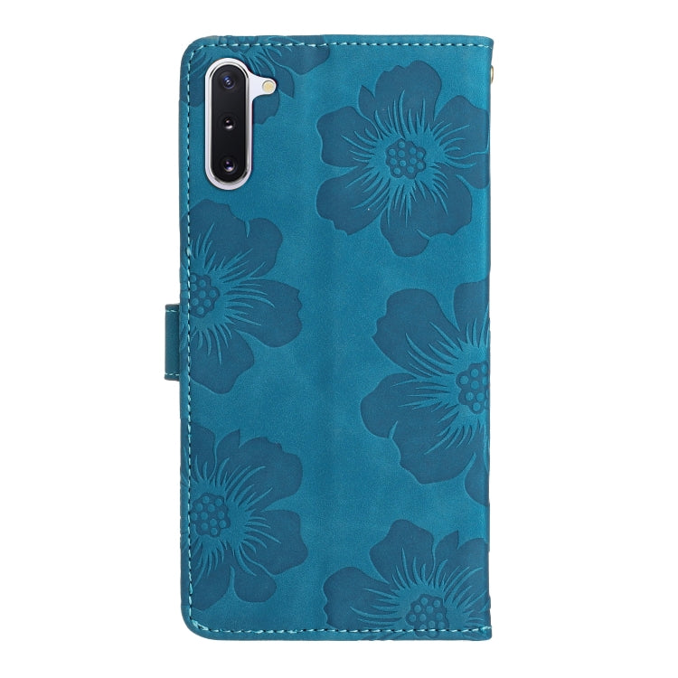 Flower Embossing Pattern Leather Phone Case, For Samsung Galaxy Note10, For Samsung Galaxy Note10+