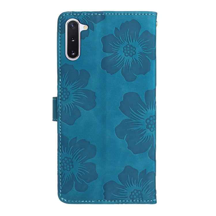 Flower Embossing Pattern Leather Phone Case, For Samsung Galaxy Note10, For Samsung Galaxy Note10+
