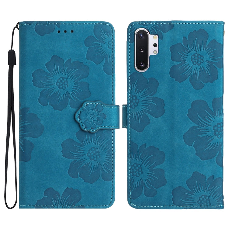 Flower Embossing Pattern Leather Phone Case, For Samsung Galaxy Note10, For Samsung Galaxy Note10+