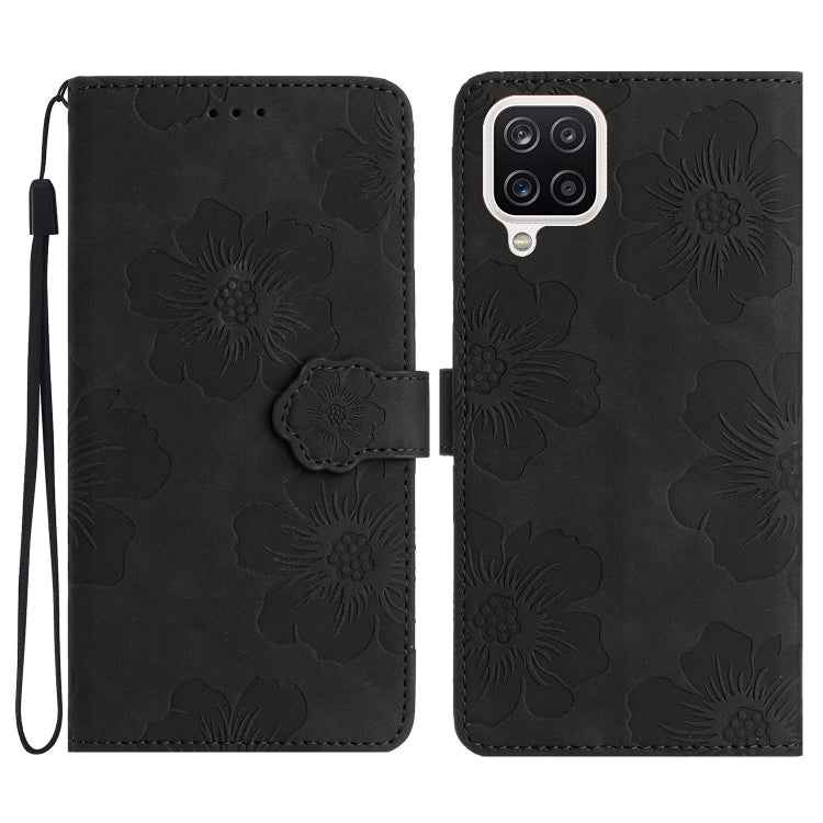 Flower Embossing Pattern Leather Phone Case, For Samsung Galaxy A12, For Samsung Galaxy A13 4G, For Samsung Galaxy A13 5G, For Samsung Galaxy A14 5G, For Samsung Galaxy A20 / A30, For Samsung Galaxy A20e, For Samsung Galaxy A20s, For Samsung Galaxy A21...