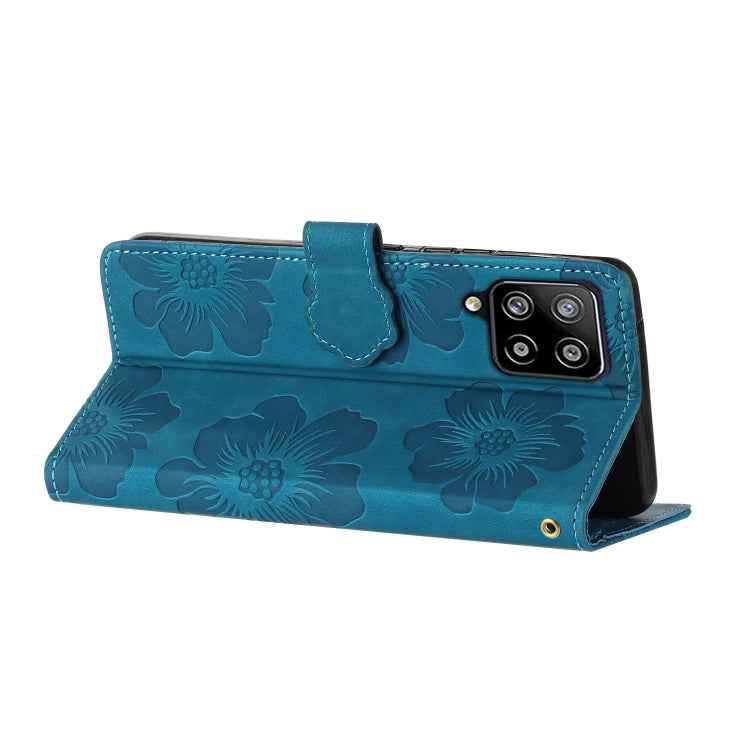Flower Embossing Pattern Leather Phone Case, For Samsung Galaxy A42 5G, For Samsung Galaxy A50, For Samsung Galaxy A51 4G, For Samsung Galaxy A52 5G, For Samsung Galaxy A53 5G, For Samsung Galaxy A54 5G, For Samsung Galaxy A70, For Samsung Galaxy A71 4...