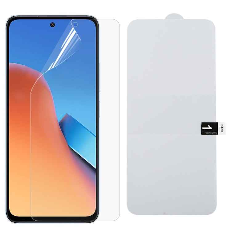 Full Screen Protector Explosion-proof Hydrogel Film, For Xiaomi Redmi 12 / 12R / 12 5G / Note 12R / Poco M6 Pro, For Xiaomi 13T Pro, For Xiaomi Redmi Note 12T Pro, For Xiaomi 13T