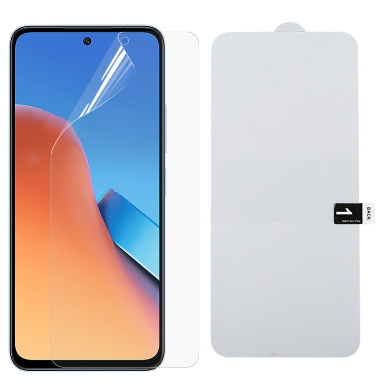 Full Screen Protector Explosion-proof Hydrogel Film, For Xiaomi Redmi 12 / 12R / 12 5G / Note 12R / Poco M6 Pro, For Xiaomi 13T Pro, For Xiaomi Redmi Note 12T Pro, For Xiaomi 13T