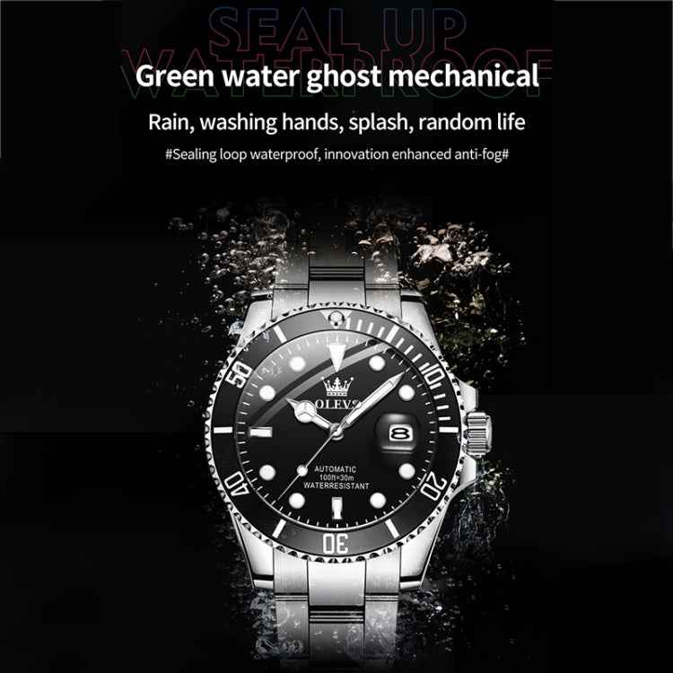 OLEVS 6650 Men Luminous Waterproof Mechanical Watch