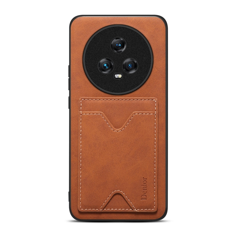 Denior PU Back Cover Card Slot Holder Phone Case