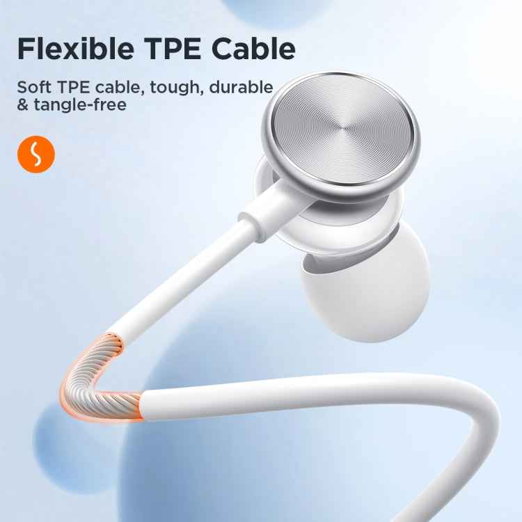 JOYROOM JR-EW03 3.5mm In-Ear Metal Wired Earphone, Length: 1.2m