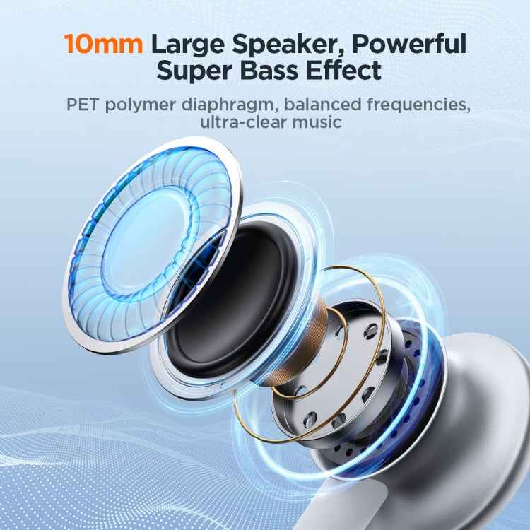 JOYROOM JR-EW03 3.5mm In-Ear Metal Wired Earphone, Length: 1.2m