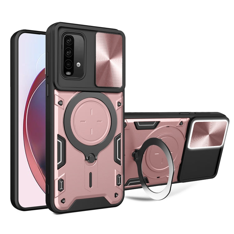 CD Texture Sliding Camshield Magnetic Holder Phone Case, For Xiaomi 11T, For Xiaomi Mi 11 Lite 4G / 5G, For Xiaomi Redmi Note 10 Pro 4G, For Xiaomi Redmi Note 9 4G