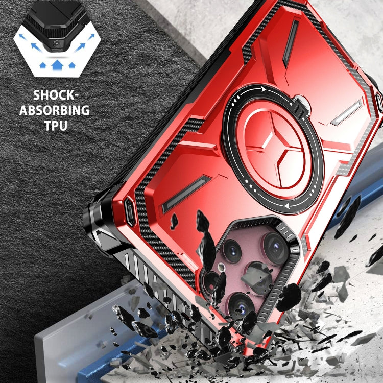 Armor Series Holder Phone Case with Back Clip, For Samsung Galaxy S23 Ultra 5G, For Samsung Galaxy S23 5G, For Samsung Galaxy S22 Ultra 5G, For Samsung Galaxy S22 5G, For Samsung Galaxy S22+ 5G, For Samsung Galaxy S21 Ultra 5G, For Samsung Galaxy S21+ ...