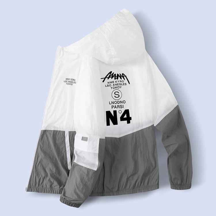 Summer Men and Women Thin Casual Hoodie Sun Protection Clothing, S, M, L, XL, XXL, XXXL, XXXXL