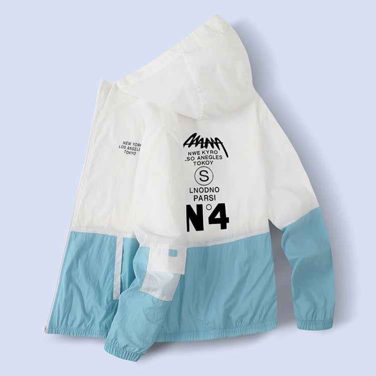 Summer Men and Women Thin Casual Hoodie Sun Protection Clothing, S, M, L, XL, XXL, XXXL, XXXXL