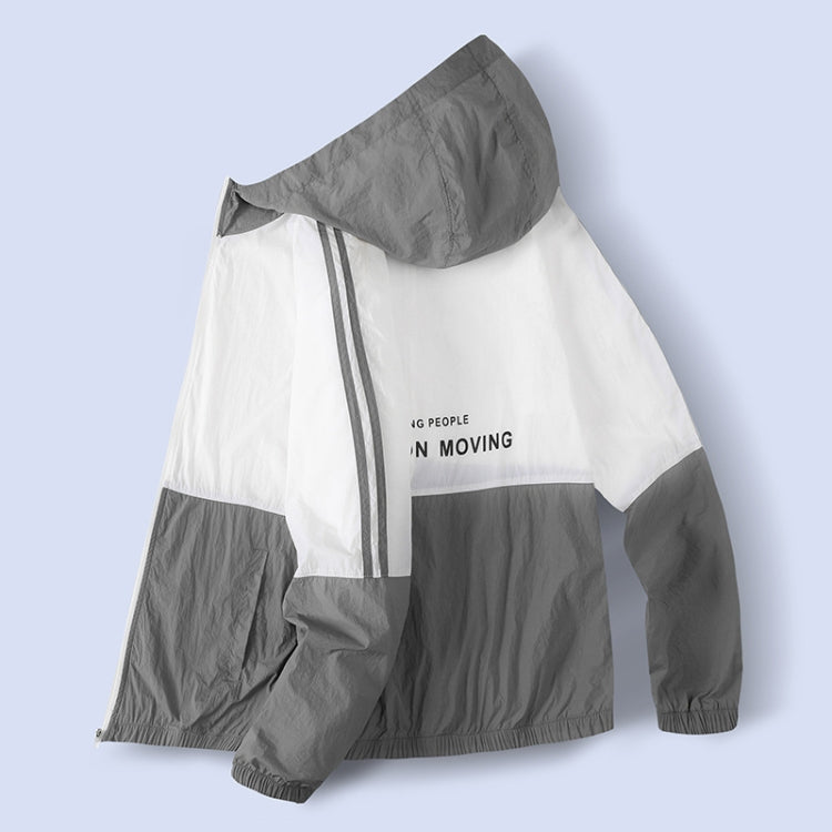 Summer Men and Women Thin Casual Hoodie Sun Protection Clothing, S, M, L, XL