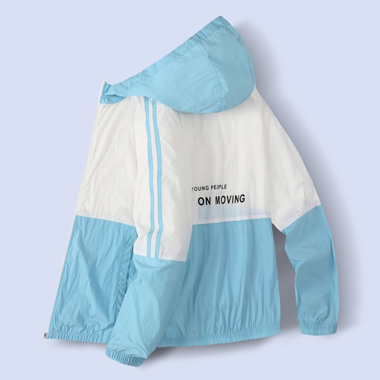 Summer Men and Women Thin Casual Hoodie Sun Protection Clothing, S, M, L, XL