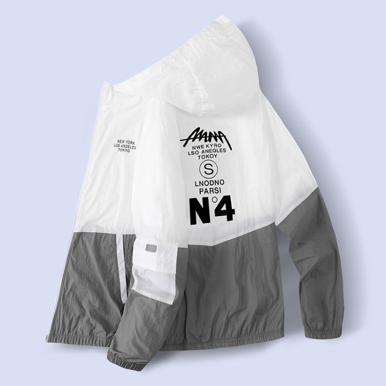 Summer Men and Women Thin Casual Hoodie Sun Protection Clothing, S, M, L, XL, XXL, XXXL, XXXXL