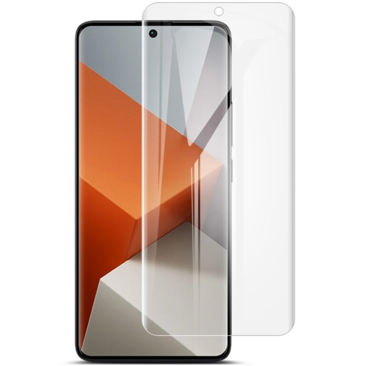 2pcs imak Curved Full Screen Hydrogel Film Protector, For Xiaomi 13 Ultra 5G, For Xiaomi Redmi K60 Ultra 5G, For Xiaomi 14 Pro 5G, For Xiaomi 14 5G, For Xiaomi Redmi Note 13 Pro+, For Xiaomi 13T / 13T Pro 5G